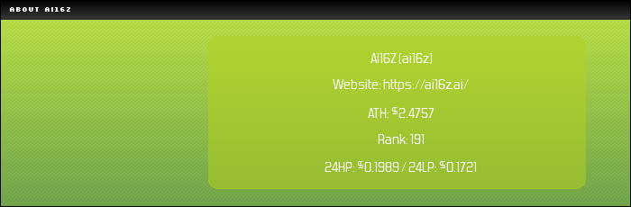 AI16Z
