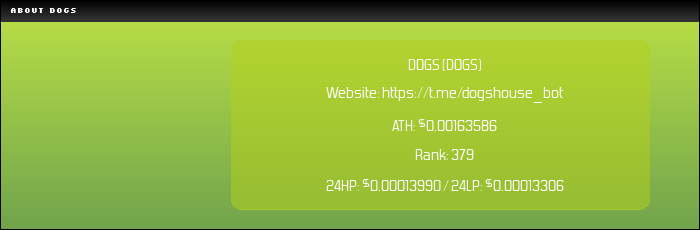DOGS