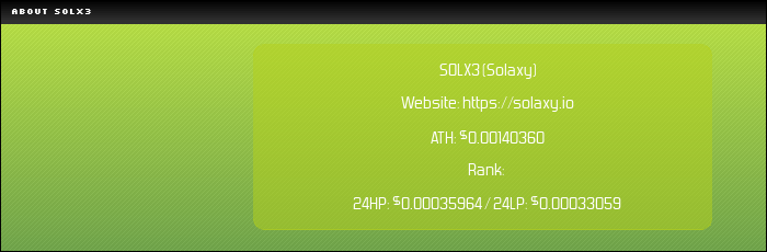 SOLX3