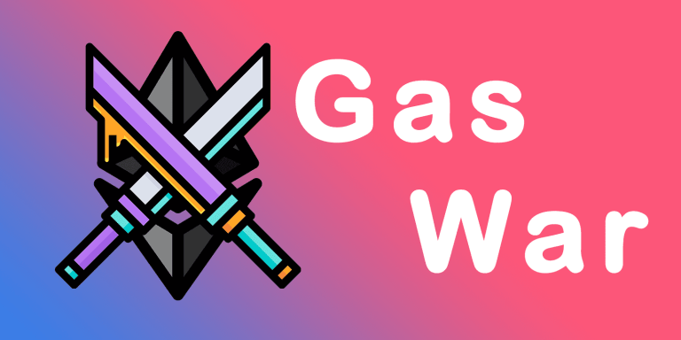 A Brief Glance at Crypto Gas Wars