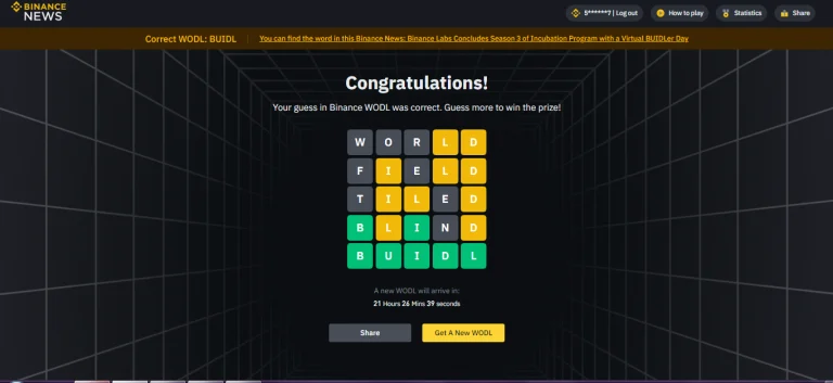 Binance Crypto Wodl Answer –Beginner’s Guide