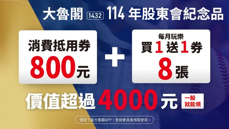 大魯閣股東會紀念品
