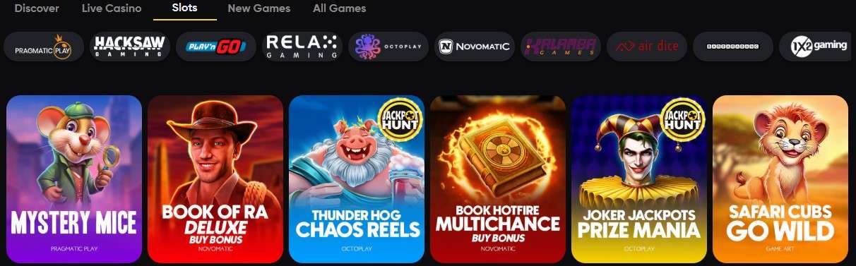 Machines à sous sur Golden panda