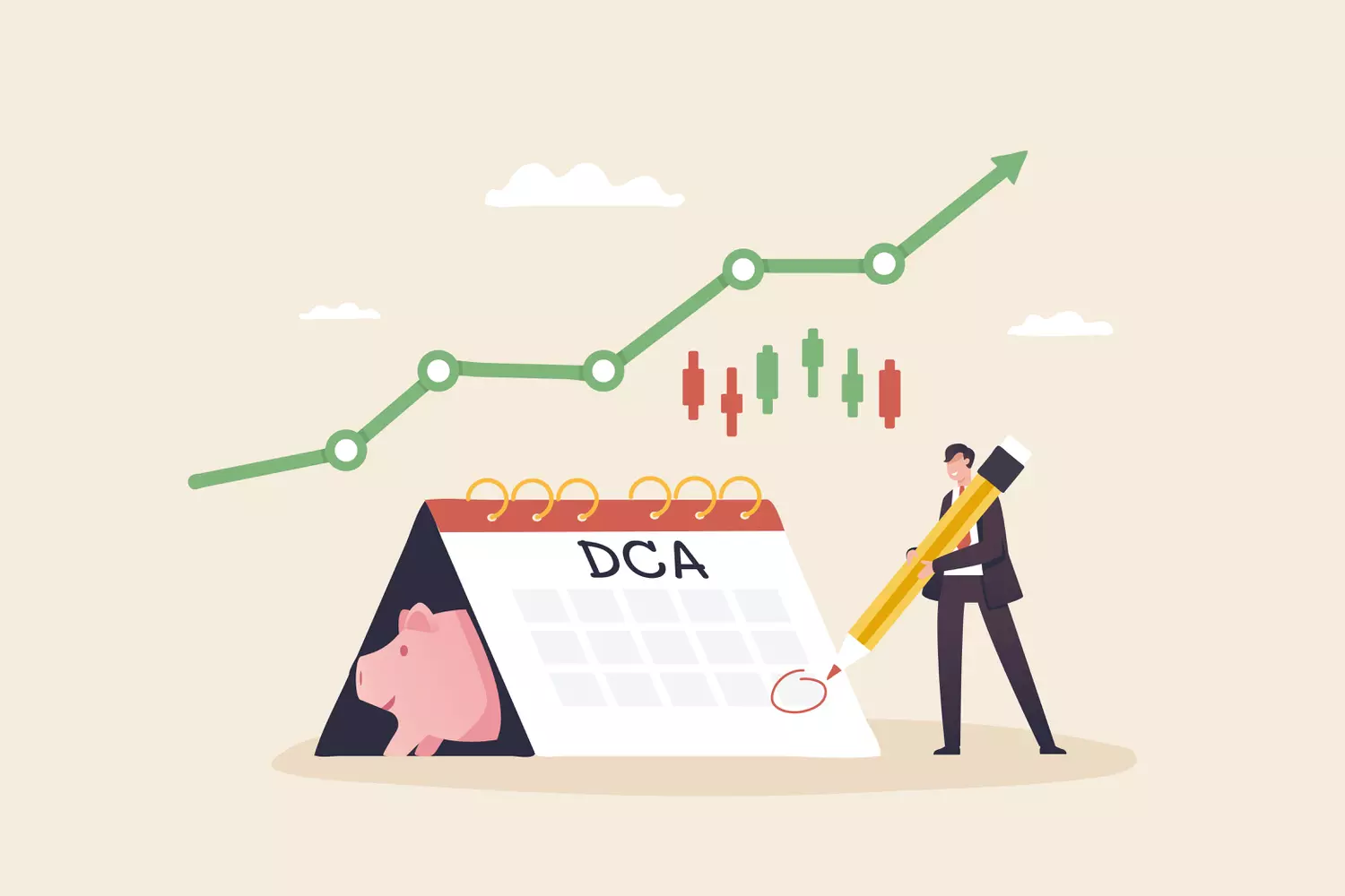 Le DCA crypto, c’est quoi ? Stratégie d’investissement à faible coût