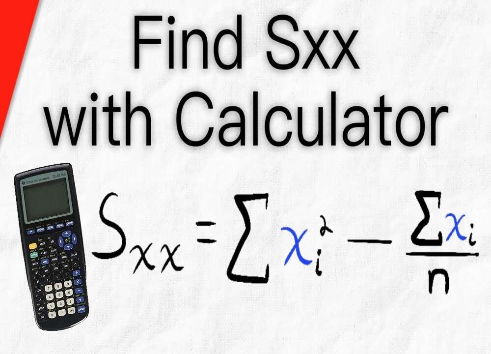 What Is Sxx Sxy Syy Calculator: Everything You Need To Know About It
