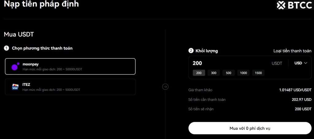 Nạp tiền pháp định