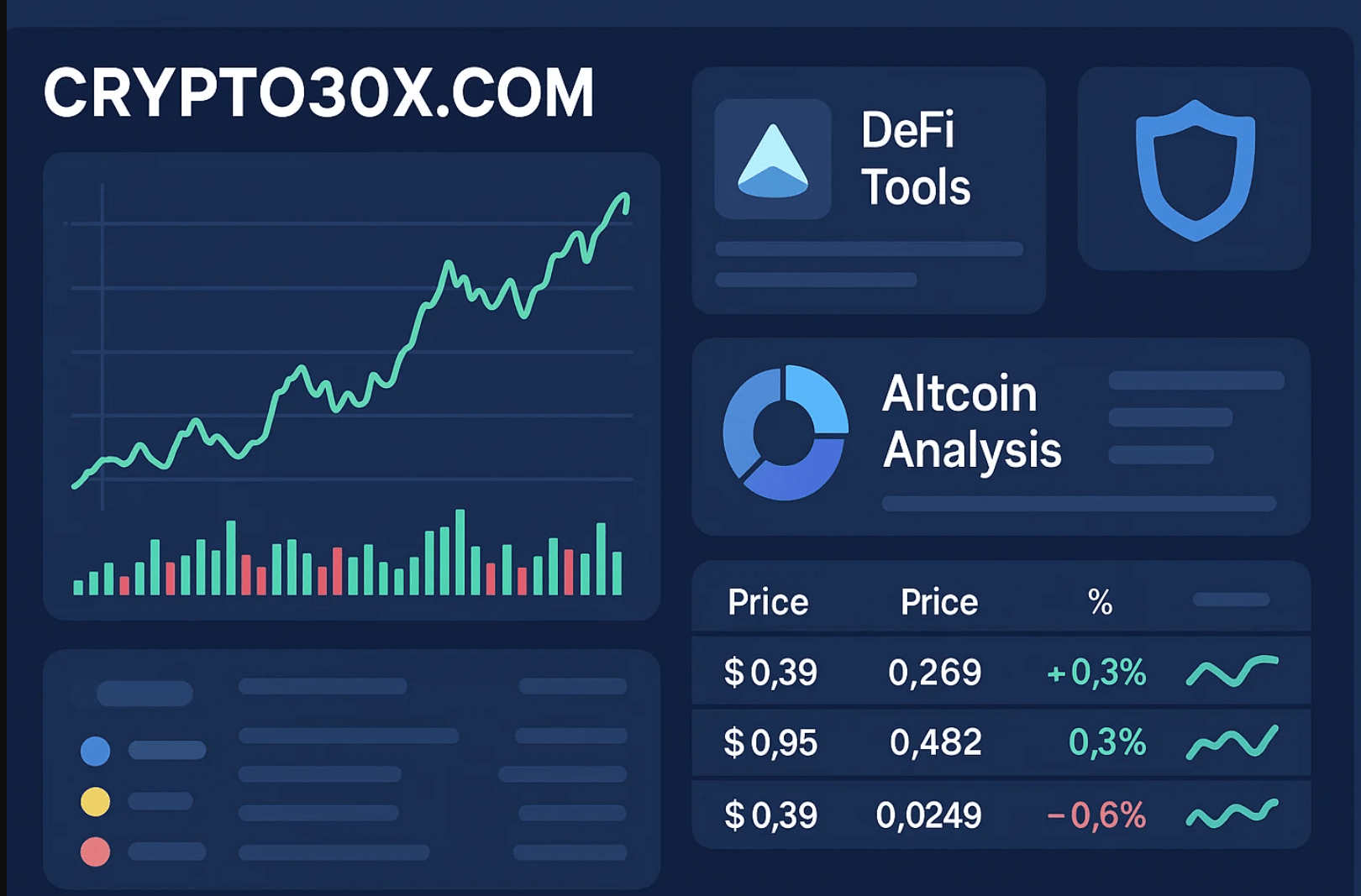 Crypto 30x.com today