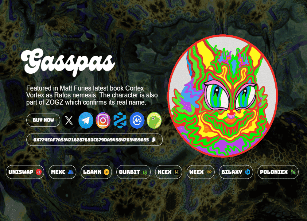 밈코인 Gasspas(GASS)란? GASS 코인 시세 및 미래 전망 알아보기