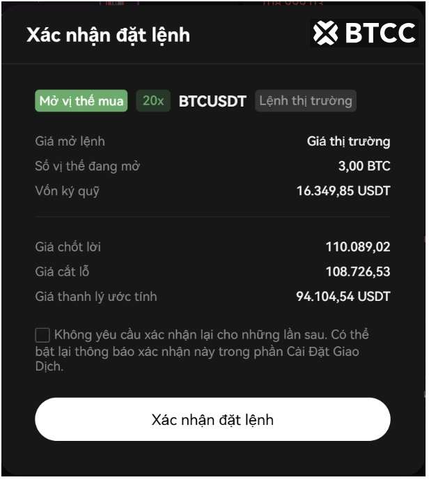 quản lý vị thế