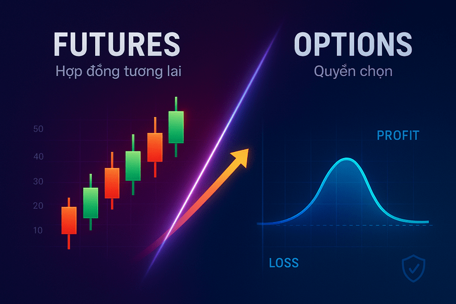 Option là gì-Options vs Futures