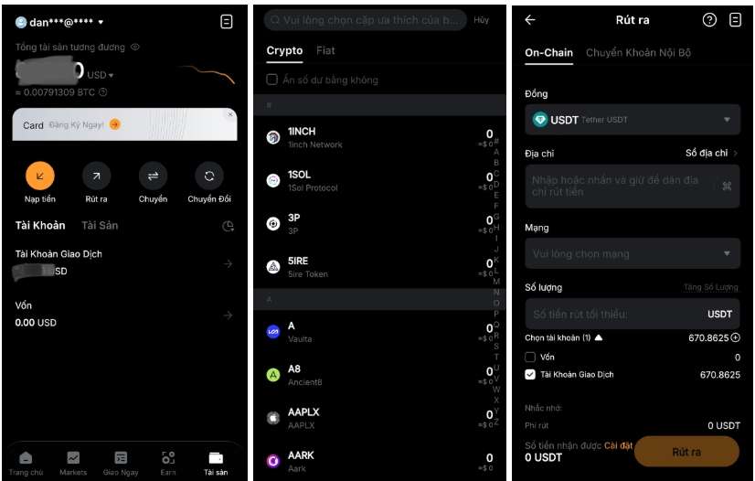 Rút tiền điện tử