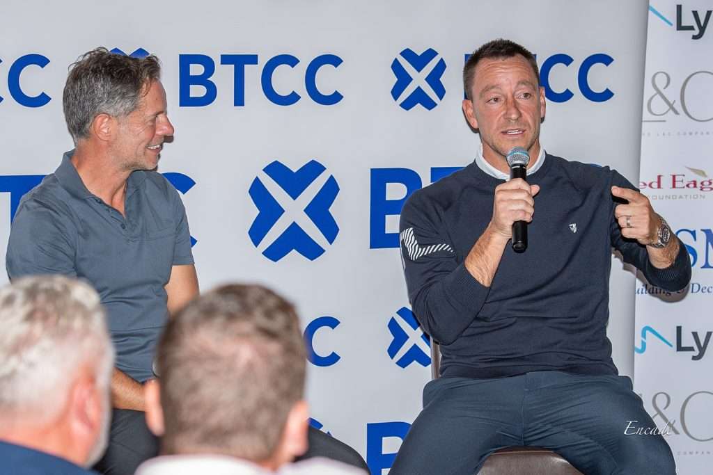John Terry shares insights from his football career during the exclusive Q&A session with Scott Minho.