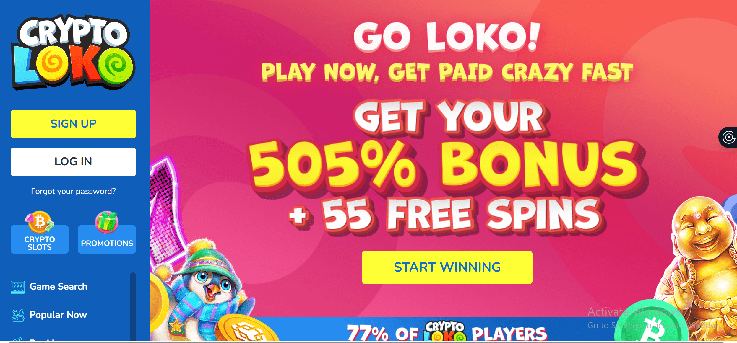 crypto loko no deposit bonus and free spins