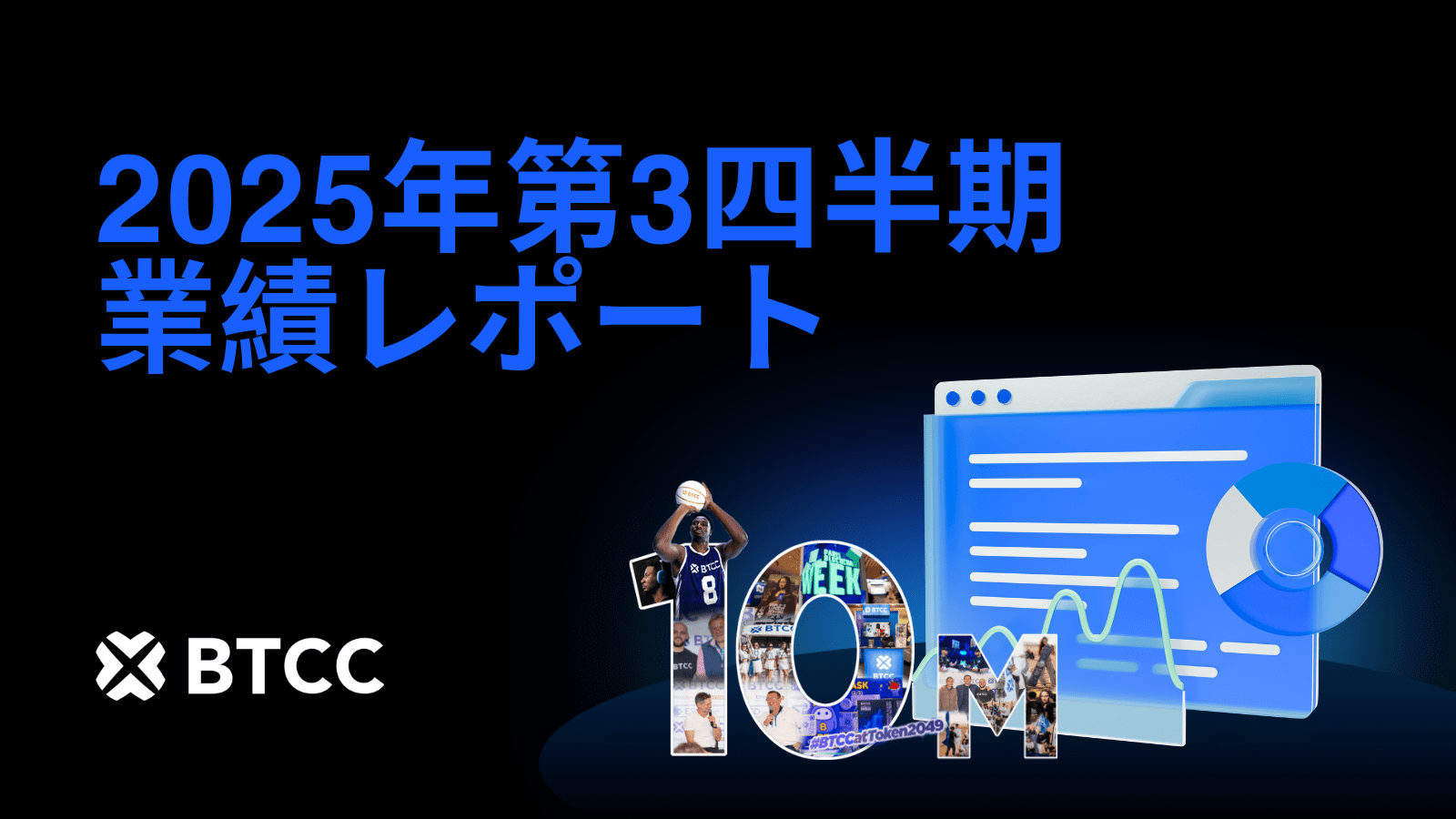 BTCC取引所、第3四半期取引量1.15兆ドルを達成！ユーザー数1,000万人の大台を突破 &#8211; グローバル展開を加速