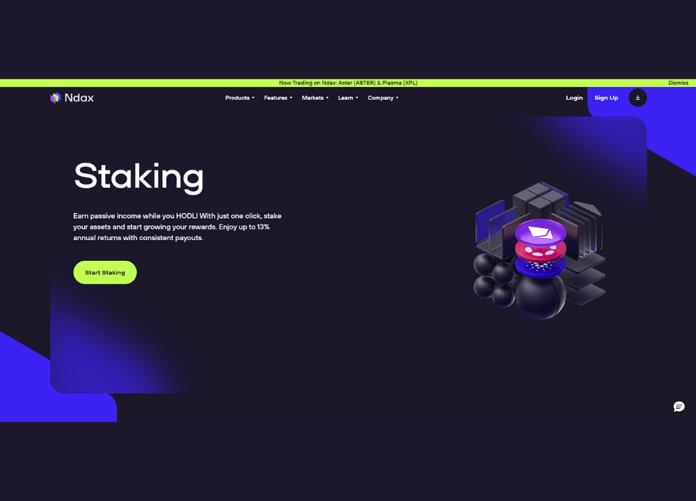 NDAX Staking Platform