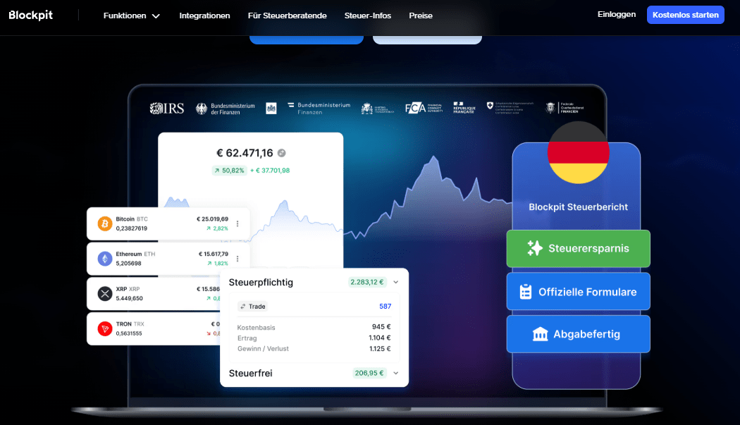 Blockpit-Website