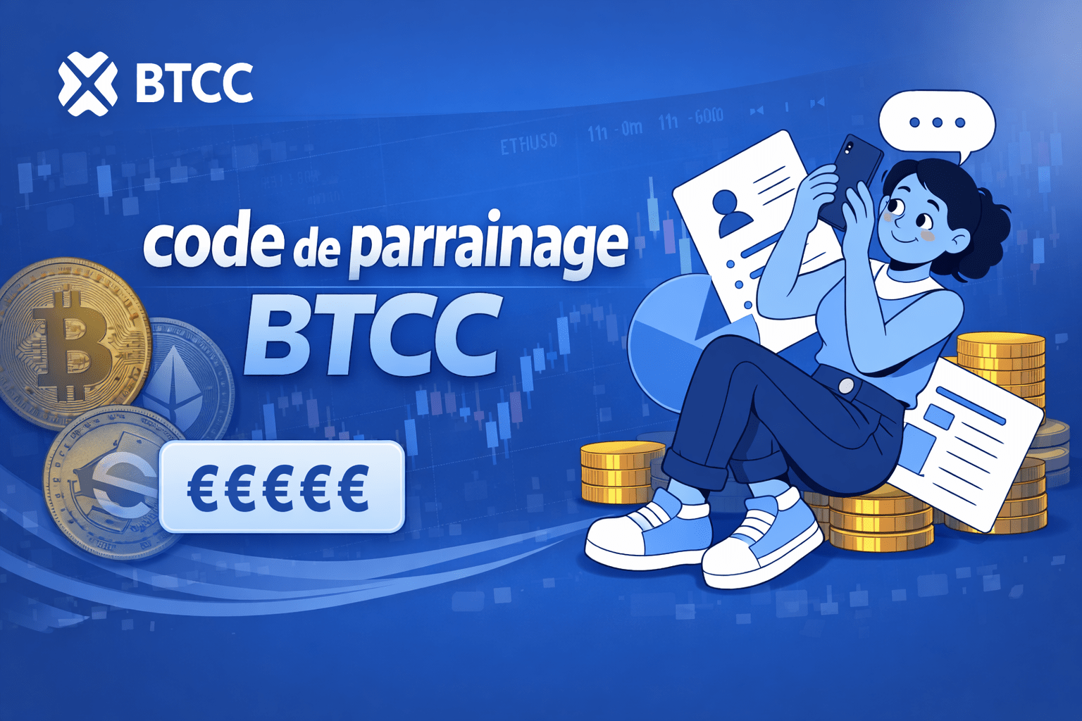 Code de parrainage BTCC : Maximisez votre bonus crypto avec 1Z9O5