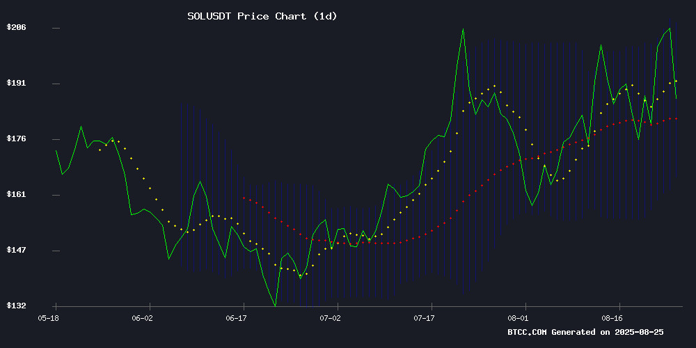SOLUSDT Price Chart August 2025